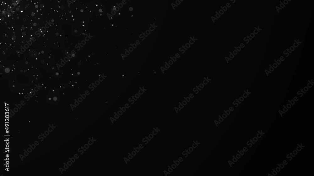 Fototapete dust particles. abstract background of particles. cosmic galaxy illustration. 3d rendering.