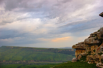 Morning landscape at Mount Baranakh
