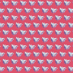 Pattern with seaweed.