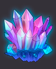 Magic crystal for stylization games