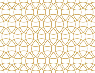 Retro seamless abstract geometric pattern vector.
