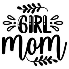girl mom svg