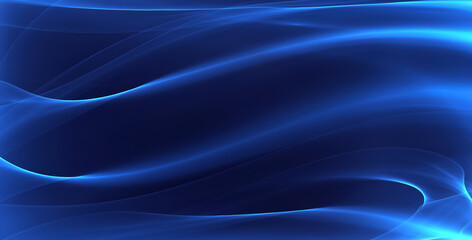 Smoky Lines Blue Background