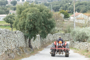 Fototapeta premium Trator agrícola 