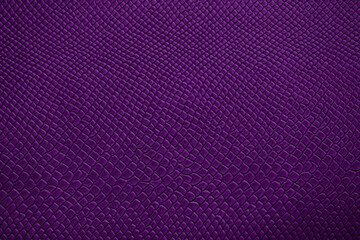 Beautiful bright eco-leather, animal skin texture in purple color, close-up as a background.