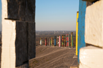 Landmark Totems, Haniel tip, Bottrop, Germany
