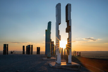 Landmark Totems, Haniel tip, Bottrop, Germany