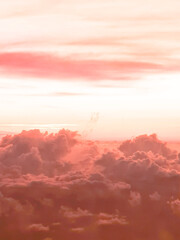sunset in the sky