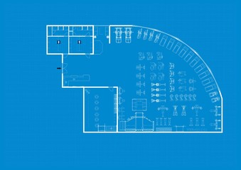 Floor plan gym. Fitness center 3d illustration. Fitness. Gym. Fitness club. Gym interior design.