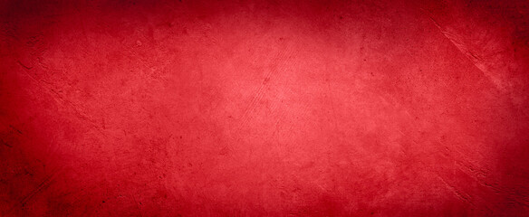 Red textured concrete wall background