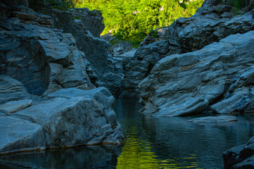 River Valley in the mountains