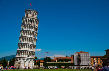 Fototapeta na wymiar leaning tower of Pisa