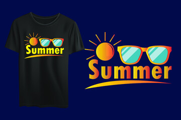 t shirt design, Summertime. Text with palm trees on a sunset. 80s retro design for banners, posters, party invitations. Retro futuristic sun. Vector illustration