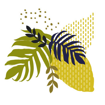 Abstract leaves