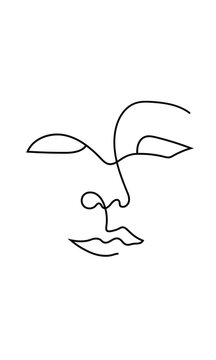 Linear face