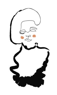 Linear girl