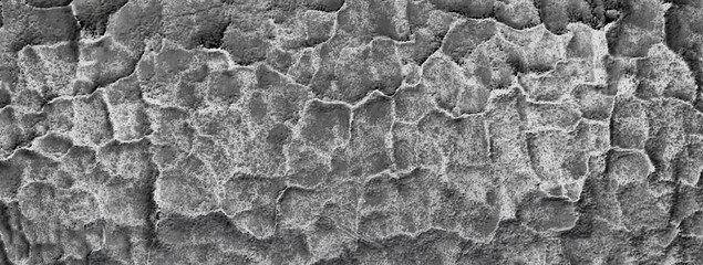 Wavy squareds metal plate background. 3D illustration.