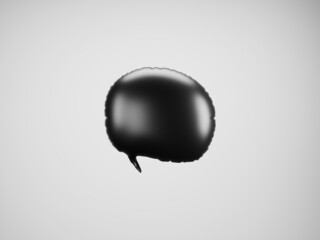 Black Speech Bubble
