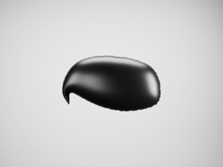 Black Speech Bubble