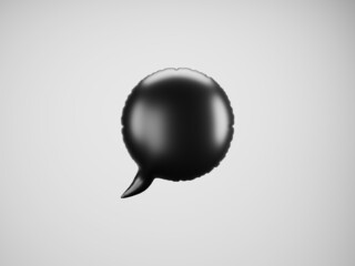 Black Speech Bubble