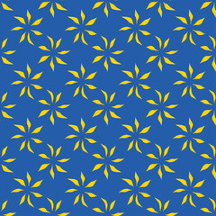 Seamless decorative floral pattern. Abstract background.