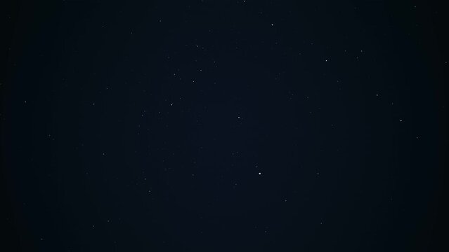 A twinkling starry night sky background