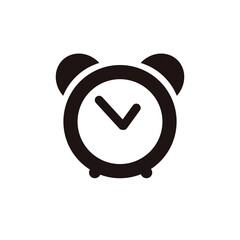 Budzik z dzwonkiem - ikona wektotowa © KR Studio