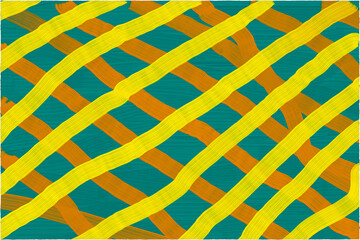 Colorful striped pattern. Wavy stylish abstract background.