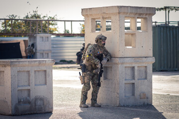 jugadores de airsoft 