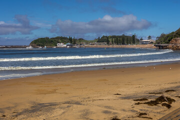 Fototapeta na wymiar After the storms The Haven Terrigal New South Wales Australia