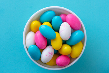 Easter Egg Bubblegum in a Bowl