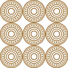 seamless pattern with circles