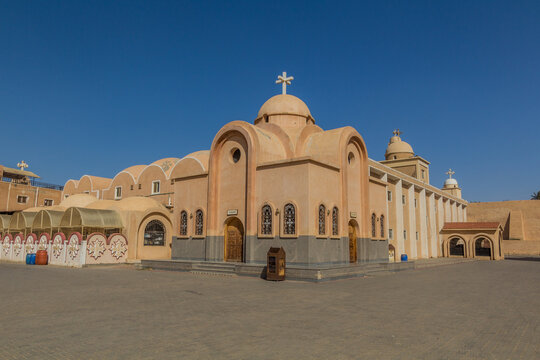 Saint Pishoy (Bishoi) monastery in Wadi El Natrun, Egypt