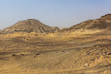 Desert near Bahariya oasis, Egypt
