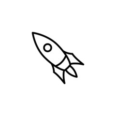 rocket icon vector design templates