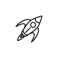 rocket icon vector design templates