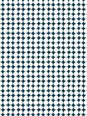 レトロ模様のパターン青