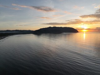 Sunset over the Oceacn in Costa Rica