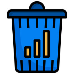 GRAPH filled outline icon