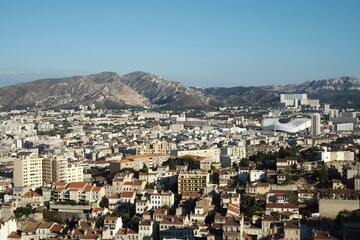 Fototapeta na wymiar A View of Marseille