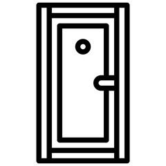 DOOR 28 line icon