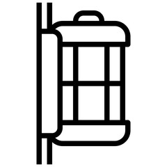 ELEVATOR 11 line icon