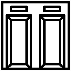 ELEVATOR 13 line icon
