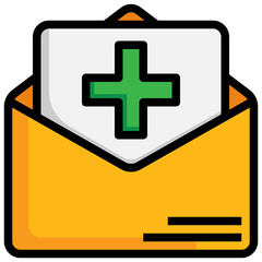 ADD EMAIL Filled Outline