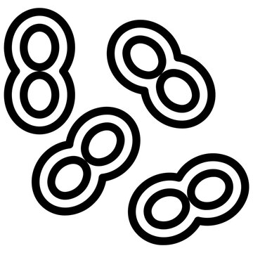 pneumococcus outline icon