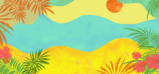 beach background