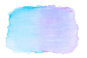 Obraz premium Hand painting blue and pink watercolor wallpaper