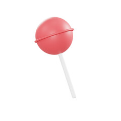 3d illustration lollipop object