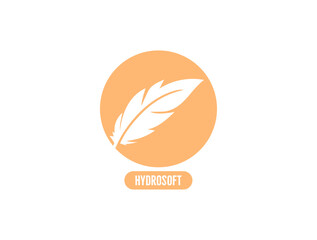 hydro soft icon, logo vector illustration