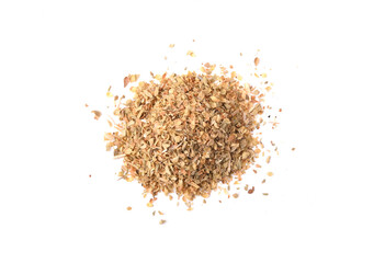 Oregano spices on a white